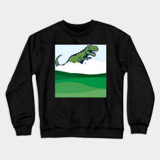 Just a boy who loves dinosaurs Crewneck Sweatshirt